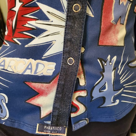 Parasuco stretch shirt - funky unique - Picture 7 of 7